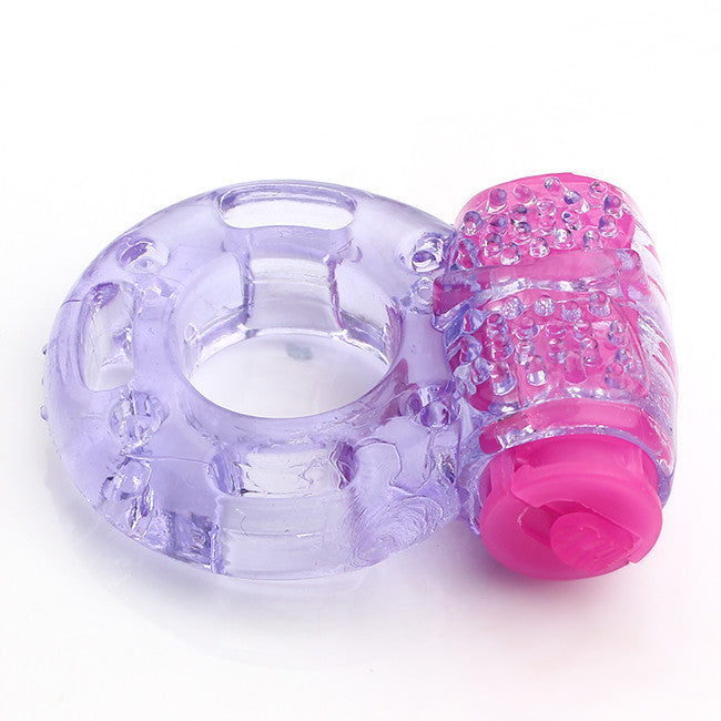 Silicone Penis Ring Vibrator - Free Shipping TPS Silicone Penis Ring Vibrator - Free Shipping TPS