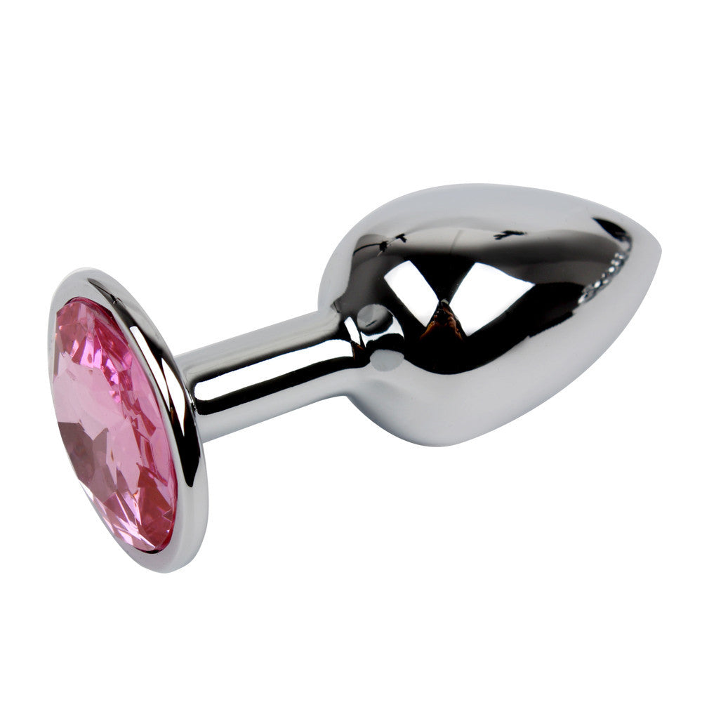 Metal Anal Butt Plug Colored Jewel, 6 colors - Free Shipping TPS Metal Anal Butt Plug Colored Jewel, 6 colors - Free Shipping TPS