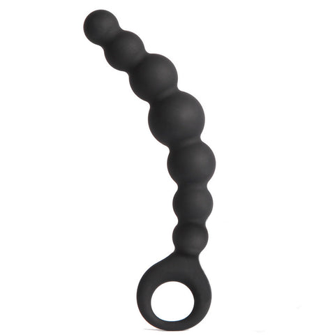 Silicone Bead Anal Butt Plug, Prostate Massager