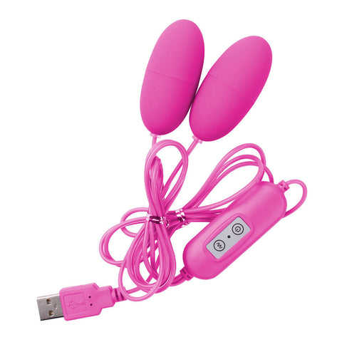 Dual Egg Vibrator, USB Plug in, 3 colors - Free Shipping TPS Dual Egg Vibrator, USB Plug in, 3 colors - Free Shipping TPS
