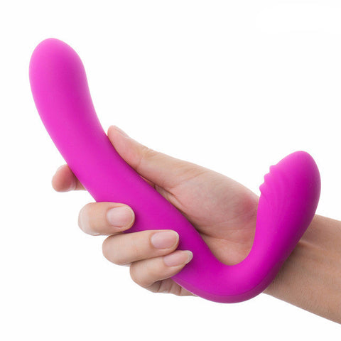 Strapless Strap-on Vibrator Dildo, USB Charge - Free Shipping TPS Strapless Strap-on Vibrator Dildo, USB Charge - Free Shipping TPS