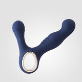 Prostate Massager and Anal Plug Combo Dual Motor, USB Charge - Free Shipping