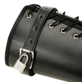 Leather Adjustable Arm Restraint, Padlocks - Free Shipping