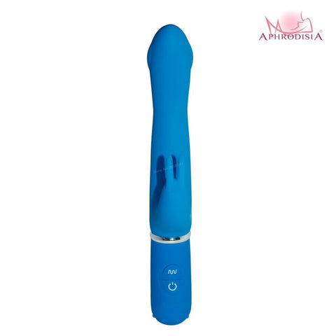 Waterproof Rabbit Vibrator with Clitoral Stimulator, 3 colors - Free Shipping